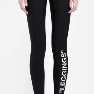 Off-white Leggings